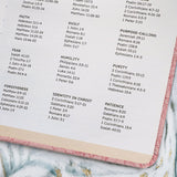 Assured - Proverbs 3:5 Leather Prayer Journal