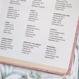 Assured - Proverbs 3:5 Leather Prayer Journal