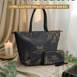 "Trust" - Proverbs 3:5 Leather Tote Bag Deal
