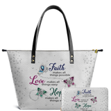Virtue Leather Tote Bag Deal