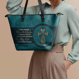 Lighthouse Leather Tote Bag