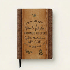 Miracle Leather Prayer Journal