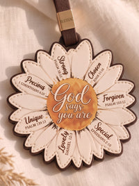 Wonderfully Made Leather Charm Pre-order