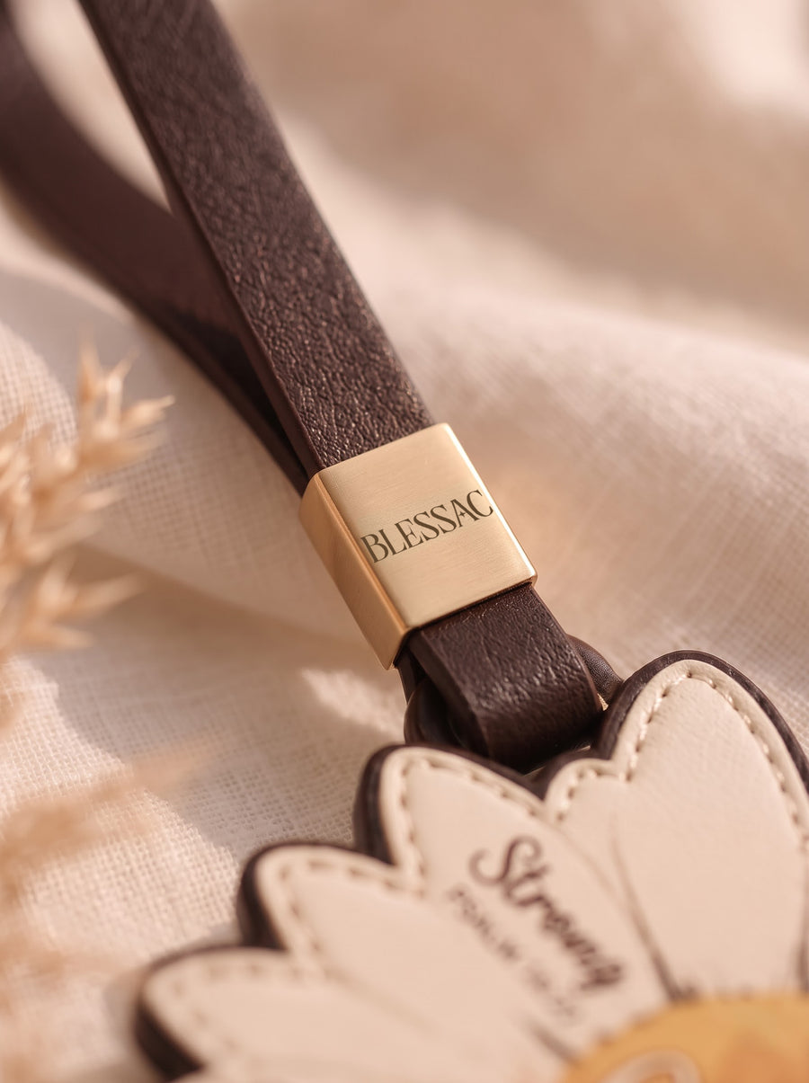 Wonderfully Made Leather Charm